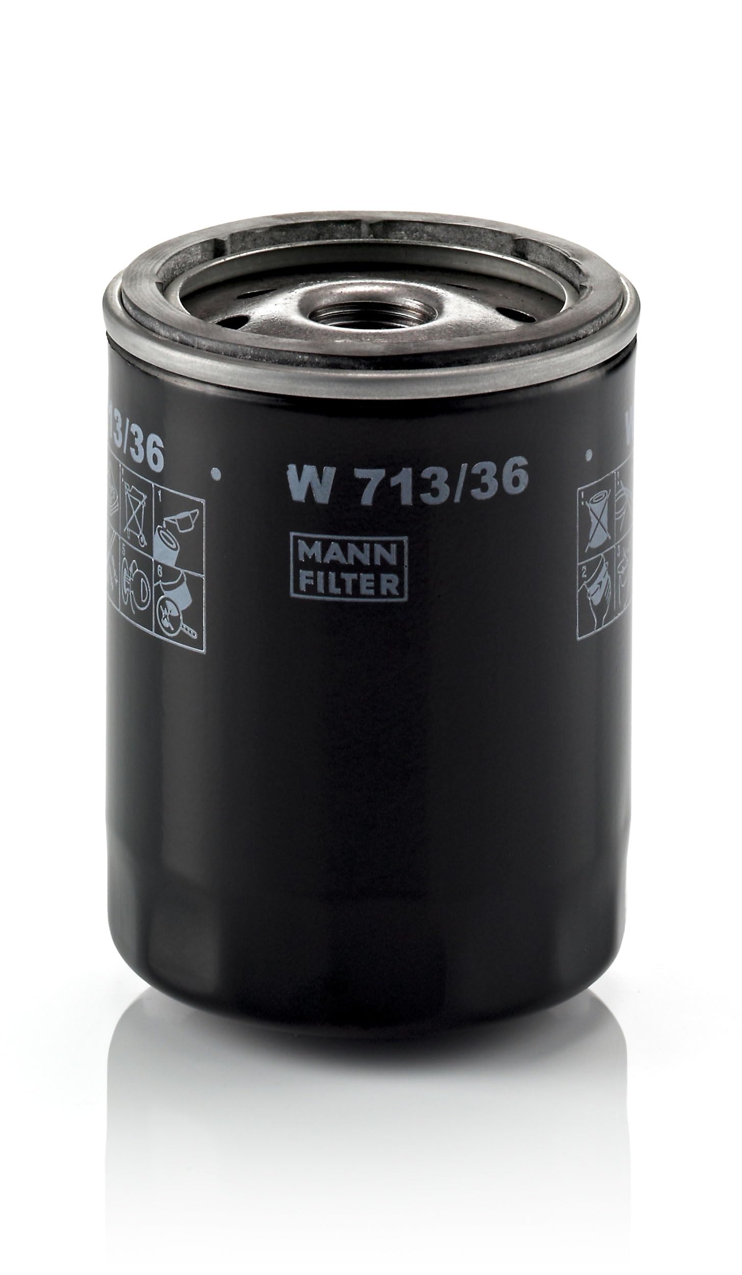 ✅Fits MANN-FILTER W 713/36 Oil filter W 713/36 MANN-HUMMEL FILTRATIO ⭐UK Seller⭐
