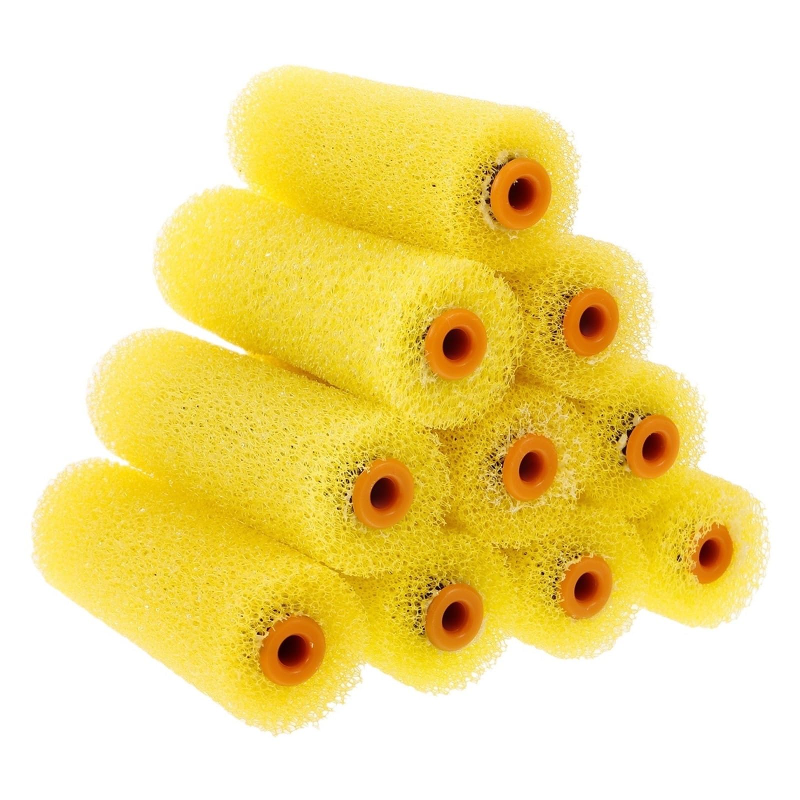 Rodillos de pintura 10 Uds. Cubiertas for rodillos de pintura esponja repuesto