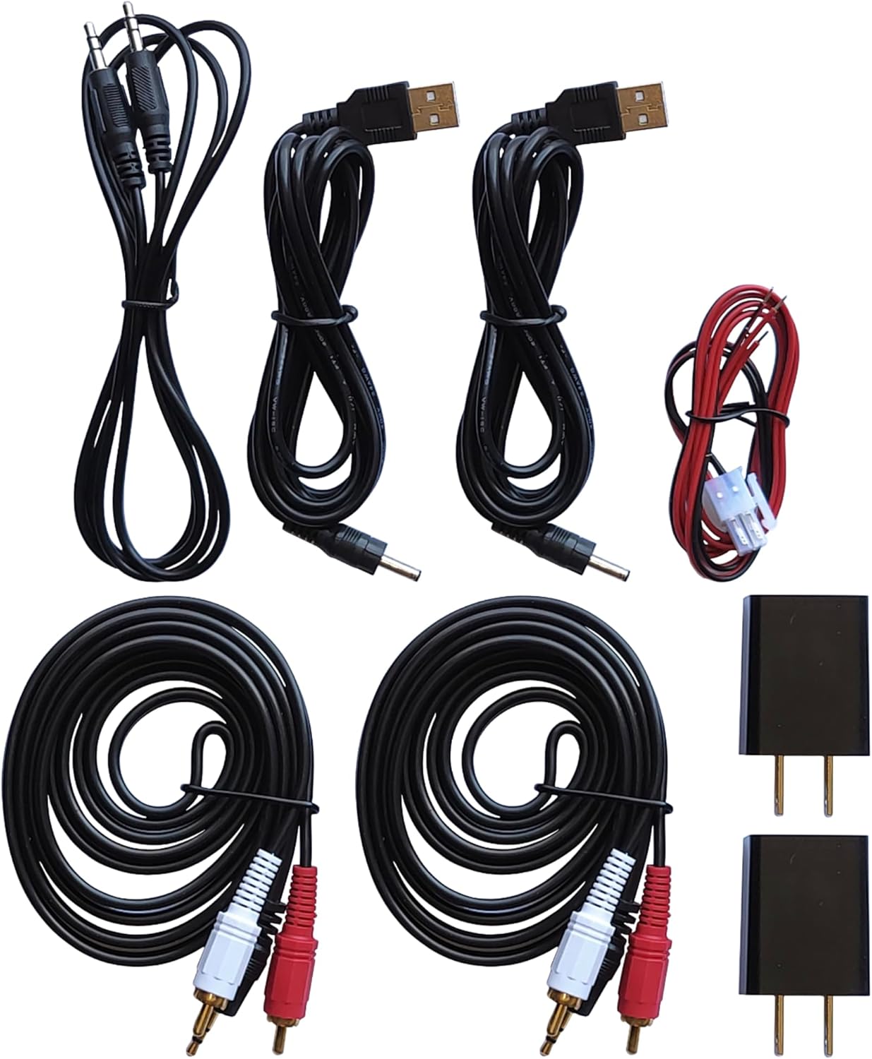 Earthquake SWAT-2.4X Stereo Wireless Audio Transceiver Set, Long Range, Low Latency, 64kHz/16-bit, 2.4GHz Wireless Adapter Kit for Subwoofers/Powered Speakers/Stereo/Soundbars, 3.5mm Interface