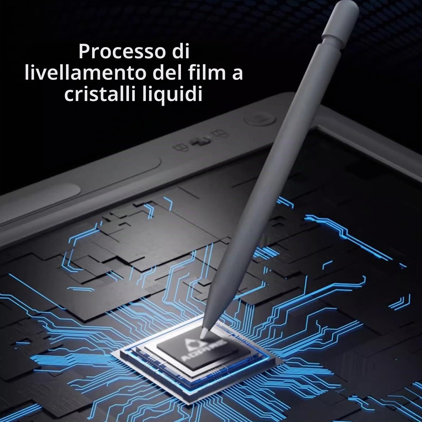 Lavagna Tattica Elettronica per Pallavolo, Lavagna Coaches Pallavolo con Schermo LCD, Leggera e Portatile, con Penna a Induzione per la Scrittura, Ideale per L'allenamento Pratico