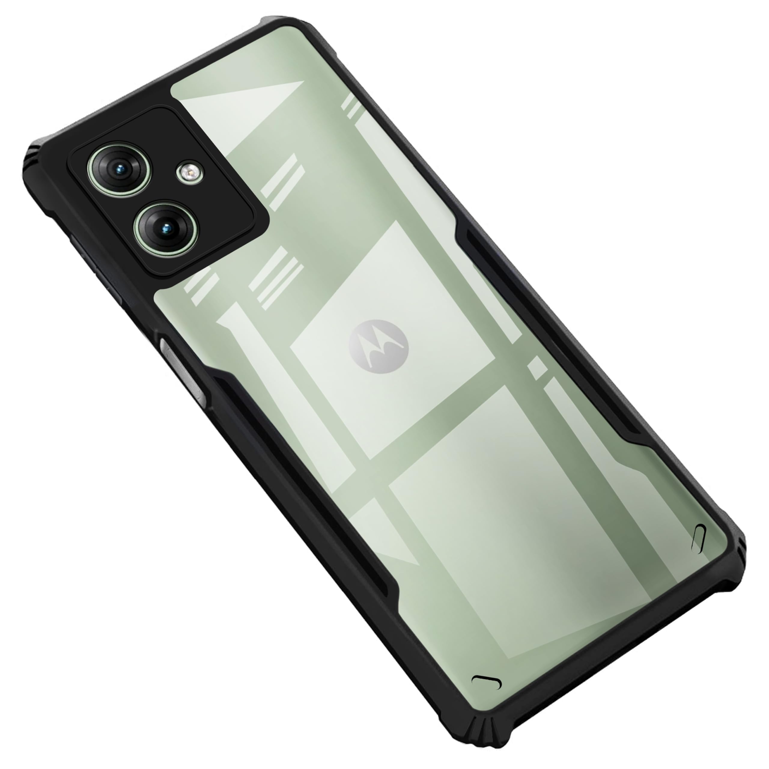 Zapcase Back Case Cover for Moto G64 5G | Compatible for Moto G64 5G Back Case Cover | Clear Case for Moto G64 5G with Camera Protection | (TPU + PC | Matte Black) (B0D1VN5R9P) Amazon Price History, Amazon Price Tracker