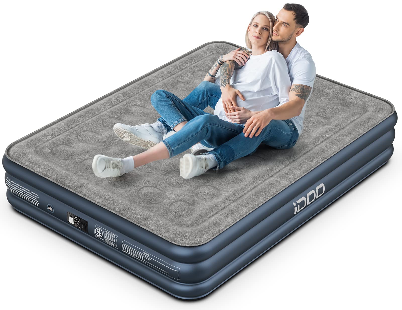 Buy iDOO King size Air Bed, Inflatable bed with Builtin Pump, 3 Mins