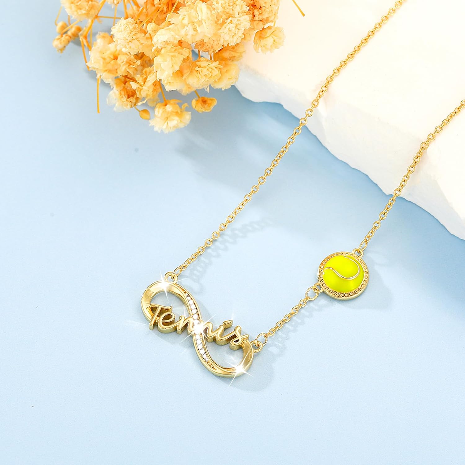 Softball/Football/Volleyball/Soccer/Basketball Necklace for Girls,Sports Accessories Jewelry Gifts for Teen Girls Players Fan Coach Team - Image 4