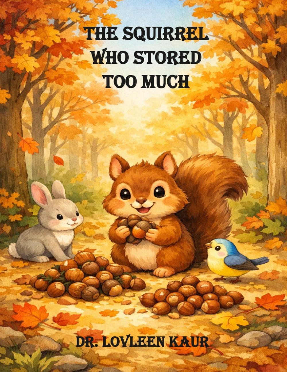 The Squirrel Who Stored Too Much: A Fun Forest Animal Moral Story About Greed, Sharing, and Gratitude for Kids Ages 3–8 | Bedtime Story with Life ... About Sharing, Kindness and Good Values)