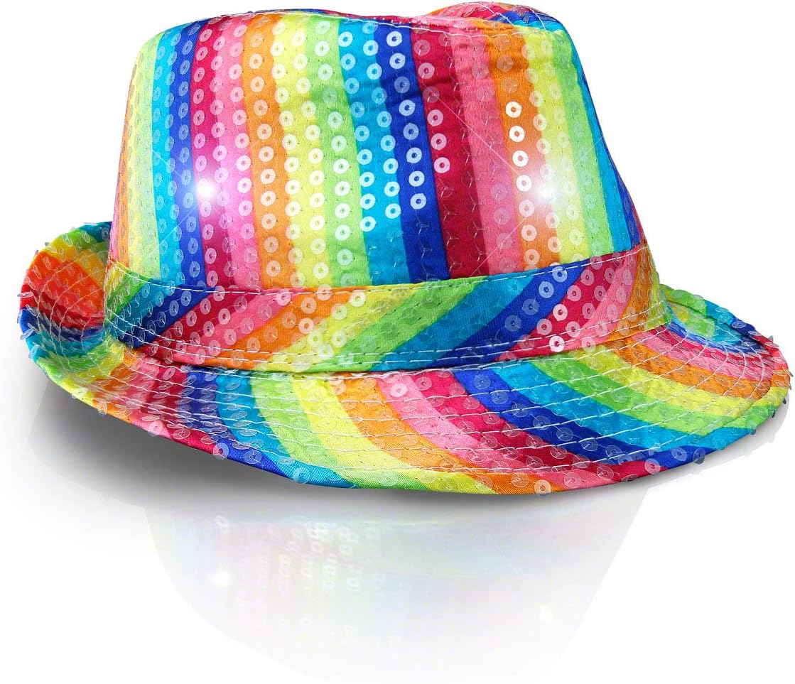 Rainbow fedora Clearance