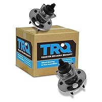 Vista 552 de TRQ Juego de 2 rodamientos de rueda trasera y conjunto de cubo con sensor ABS compatible con Ford Transit Connect 2014-2018