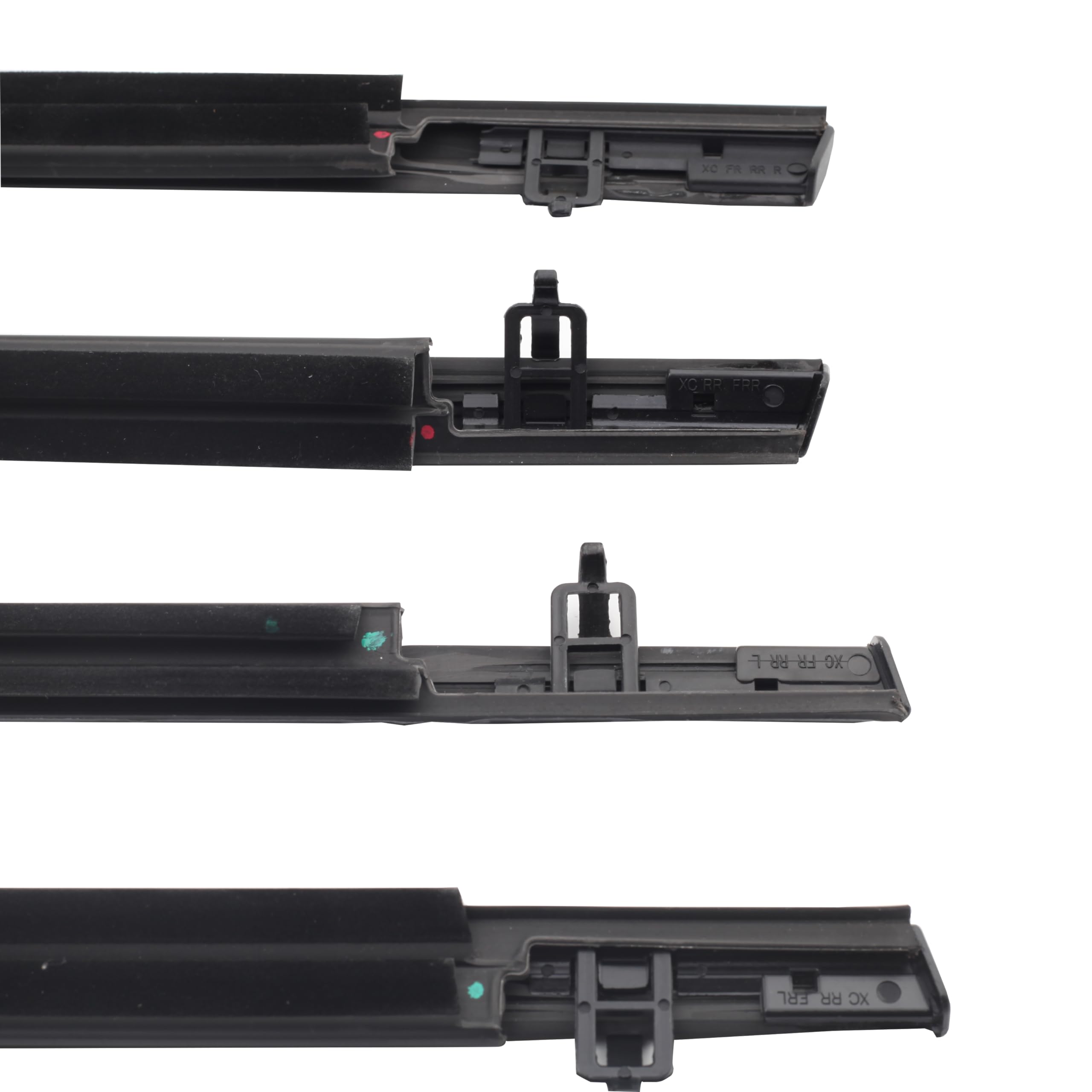 Fensterleisten Set 4-tlg Für 2007-2011 - Wasserdicht & Winddicht