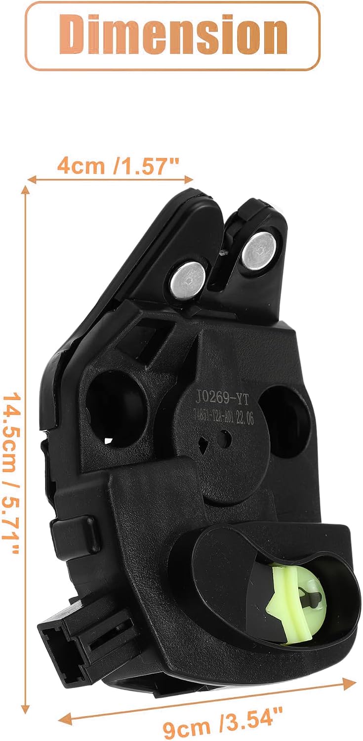Liftgate Lock Actuator Trunk Latch 74851T2AA01 Door latch Assembly for Honda Accord 2013-2017 for Acura TLX 2015-2020 Replace 74851-T2A-A01 Tailgate Door Latch Lock Actuator Car Door Unlocking Kit