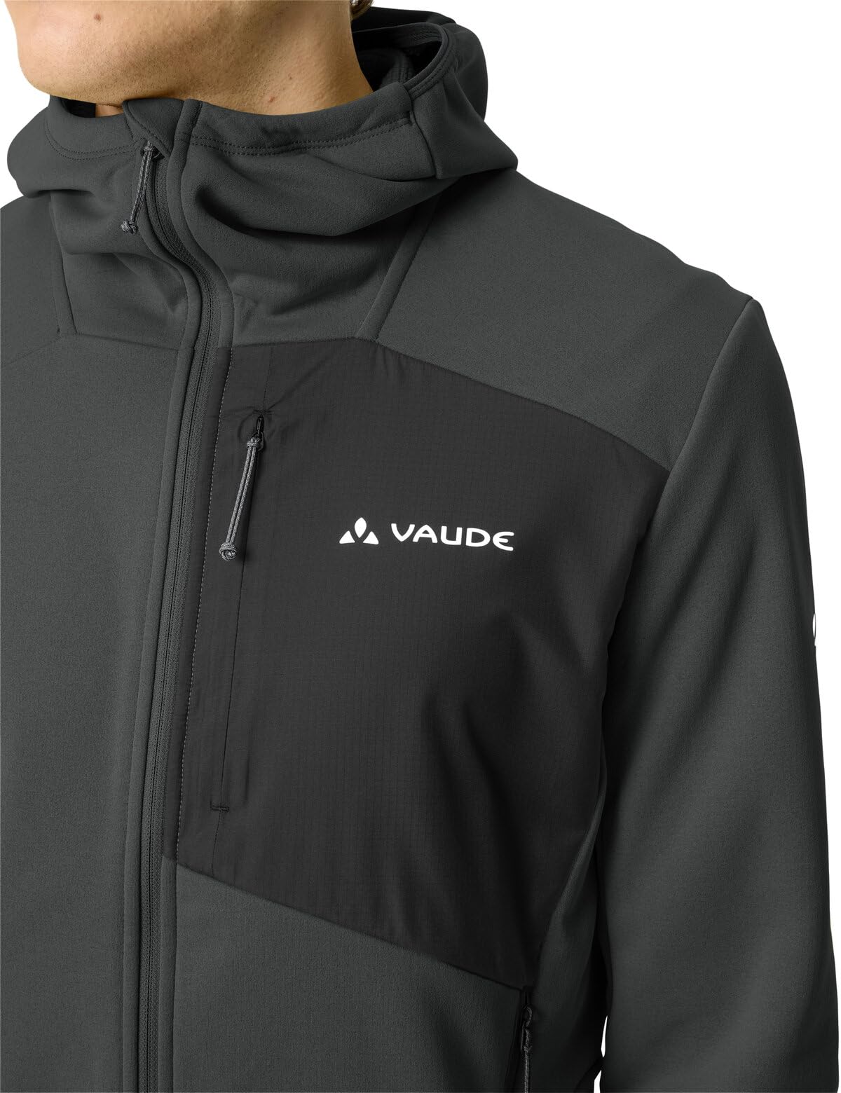 VAUDE Men's Monviso Fleece Jacket III, bardzo elastyczna kurtka polarowa męska, do uprawiania sportów górskich, która jest częścią koncepcji krążenia, oddychająca i ogrzewająca