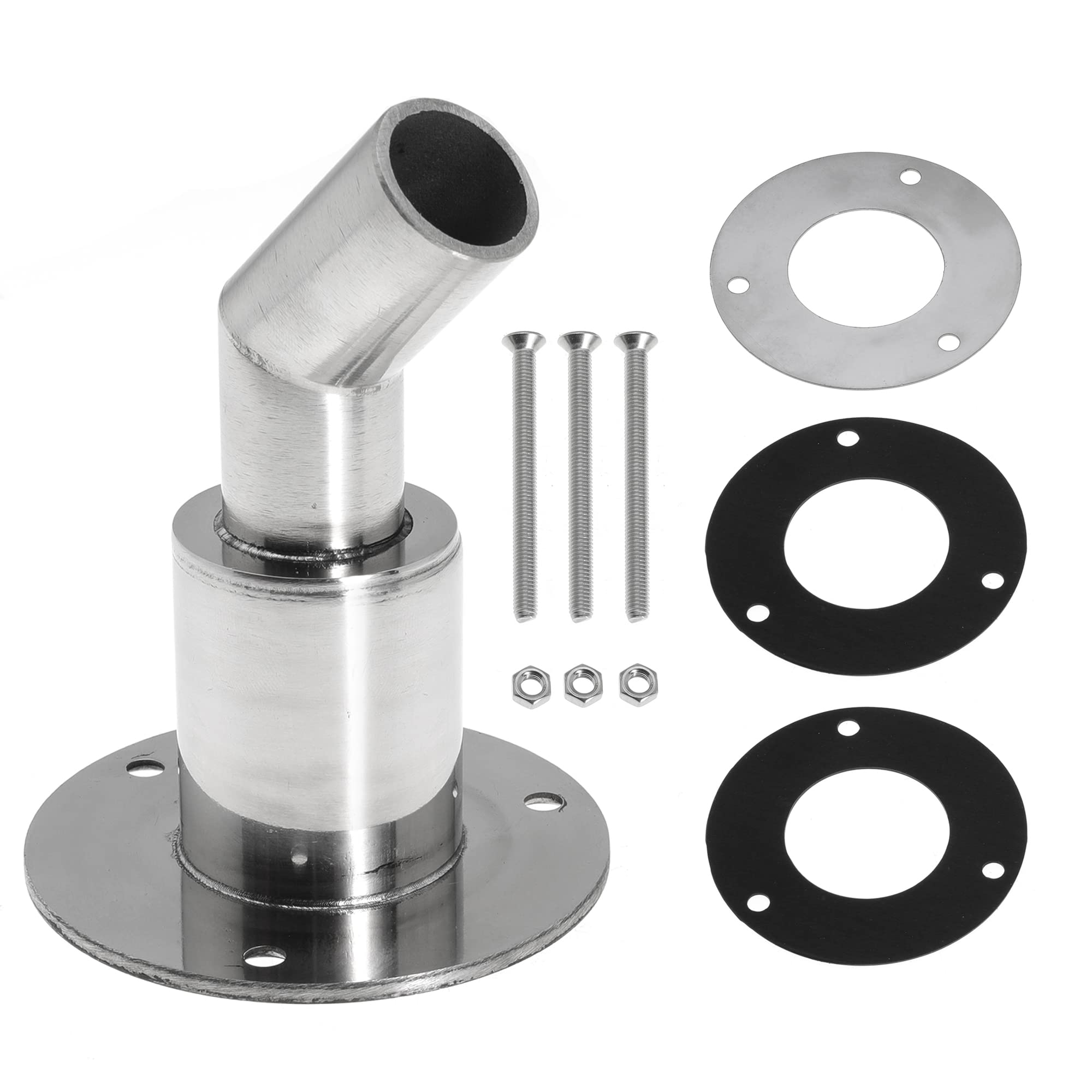 Bend Thru Hull Exhaust Skin Fitting 24mm Hose Pipe Socket for for Webasto  for Planar for Eberspacher for Chinese Diesel Parking Heaters :  Amazon.co.uk: Automotive
