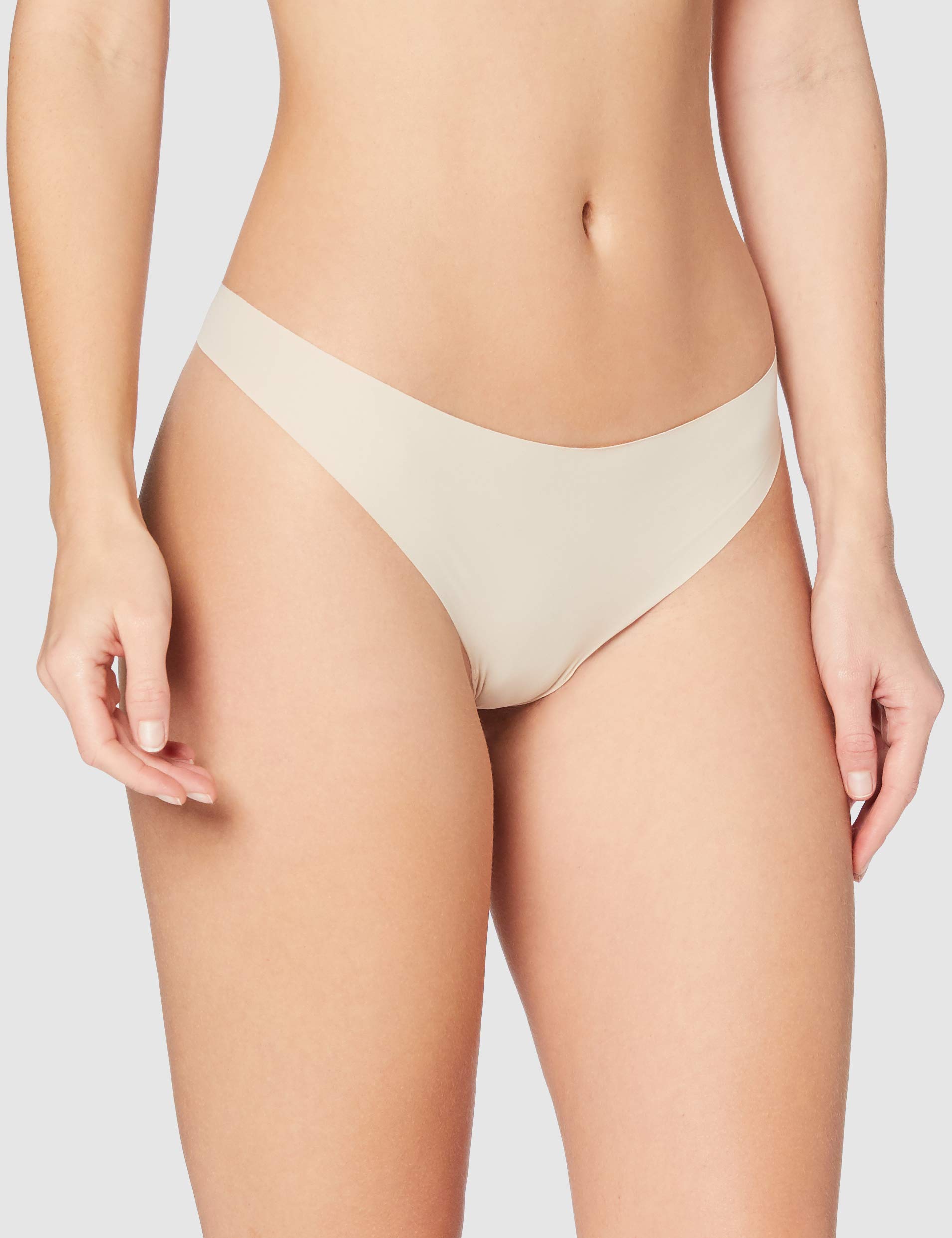Iris & Lilly Intimo Tanga Senza Cuciture Donna, Pacco da 5