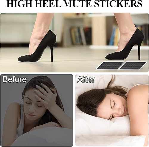 Miniatura 9 de 8 empuñaduras para zapatos en la parte inferior de los zapatos, almohadillas antideslizantes para zapatos, almohadillas autoadhesivas, suela