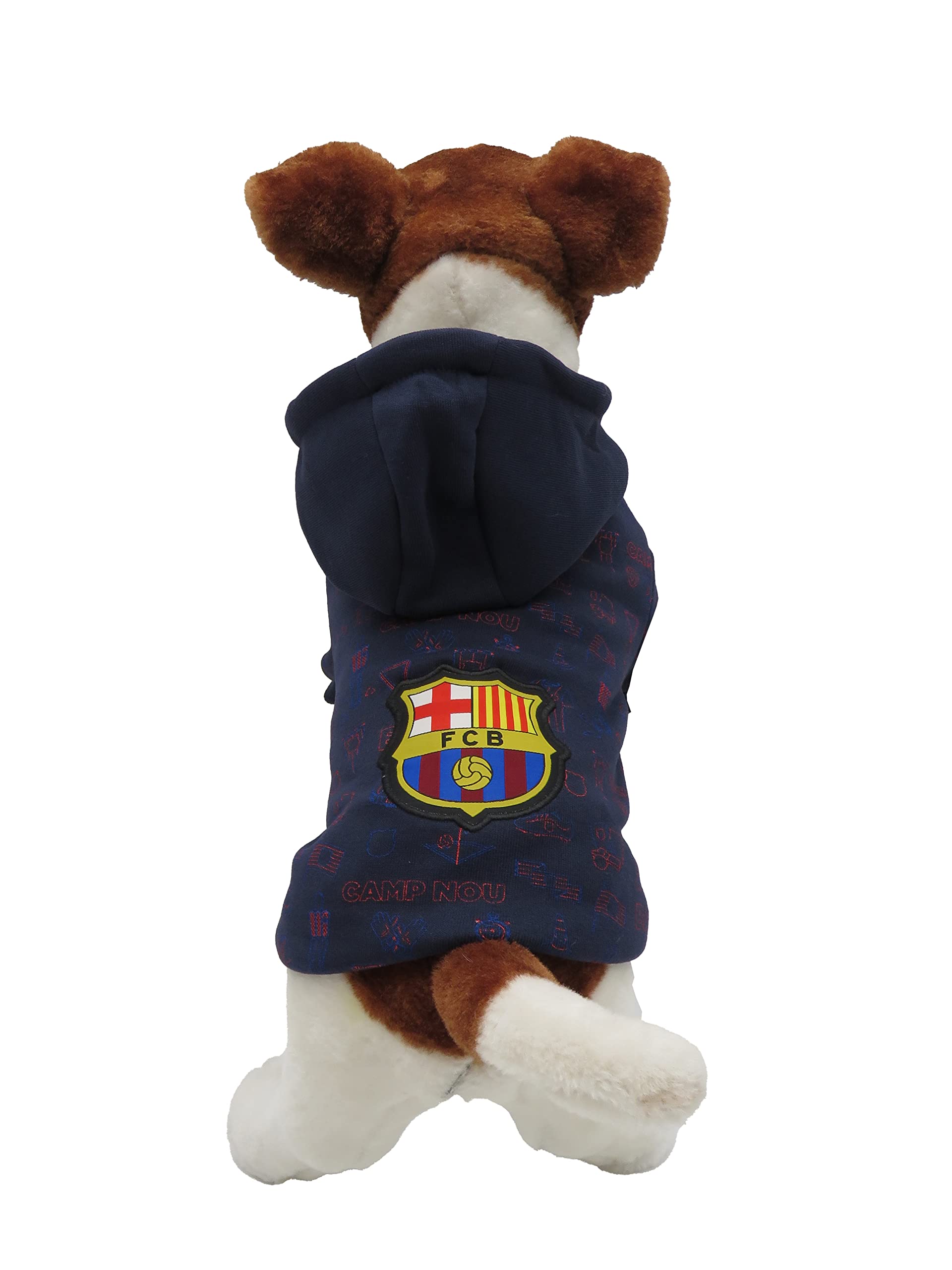 FC Barcelona SU-01L-BC Hundejacke, Größe L (CyP Brands)