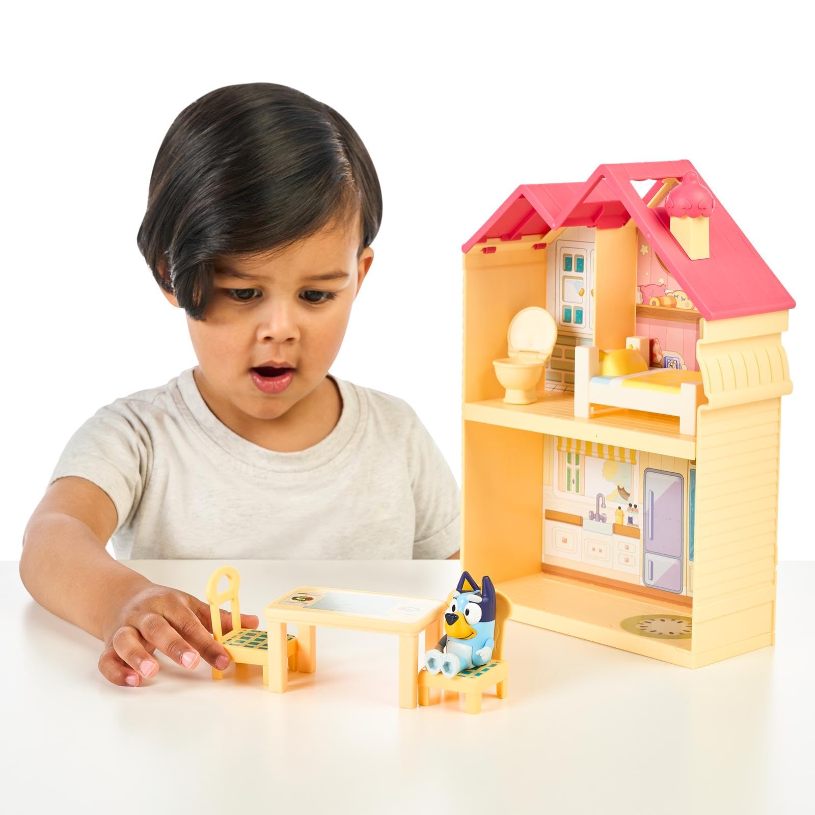 BlueY Rocco Giocattoli Mini Home - Playset personaggio di 6 cm e accessori