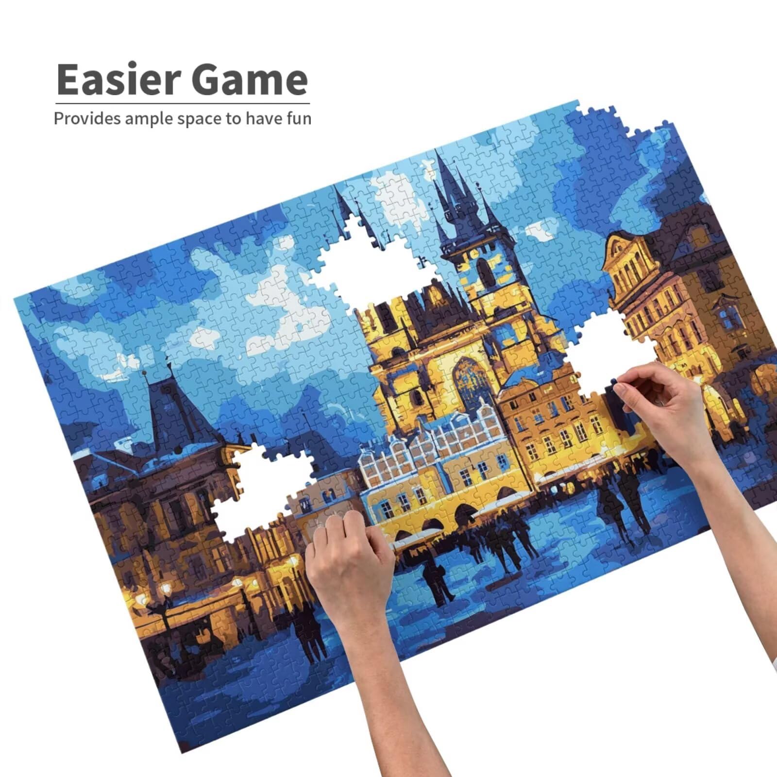 Puzzle Londyn, 6000 elementów, krajobraz, puzzle dla dorosłych, z pudełkiem na prezent, duże drewniane puzzle dla dorosłych, gra zręcznościowa dla całej rodziny, prezenty dla kobiet, 105 x 180 cm