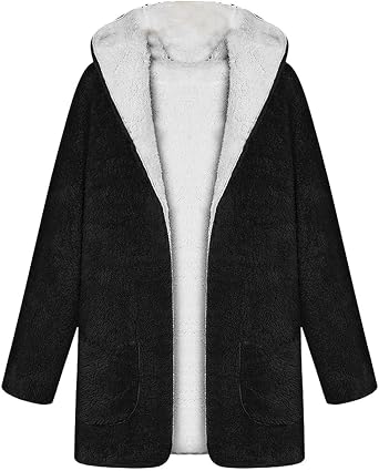 Abrigo Lana Mujer Invierno Capa con Capucha Bolsillos Delanteros Manga  Larga Color Sólido Terciopelo Grueso Parkas Elegante Clásico Hipster Abrigos  Mujeres: Amazon.es: Ropa