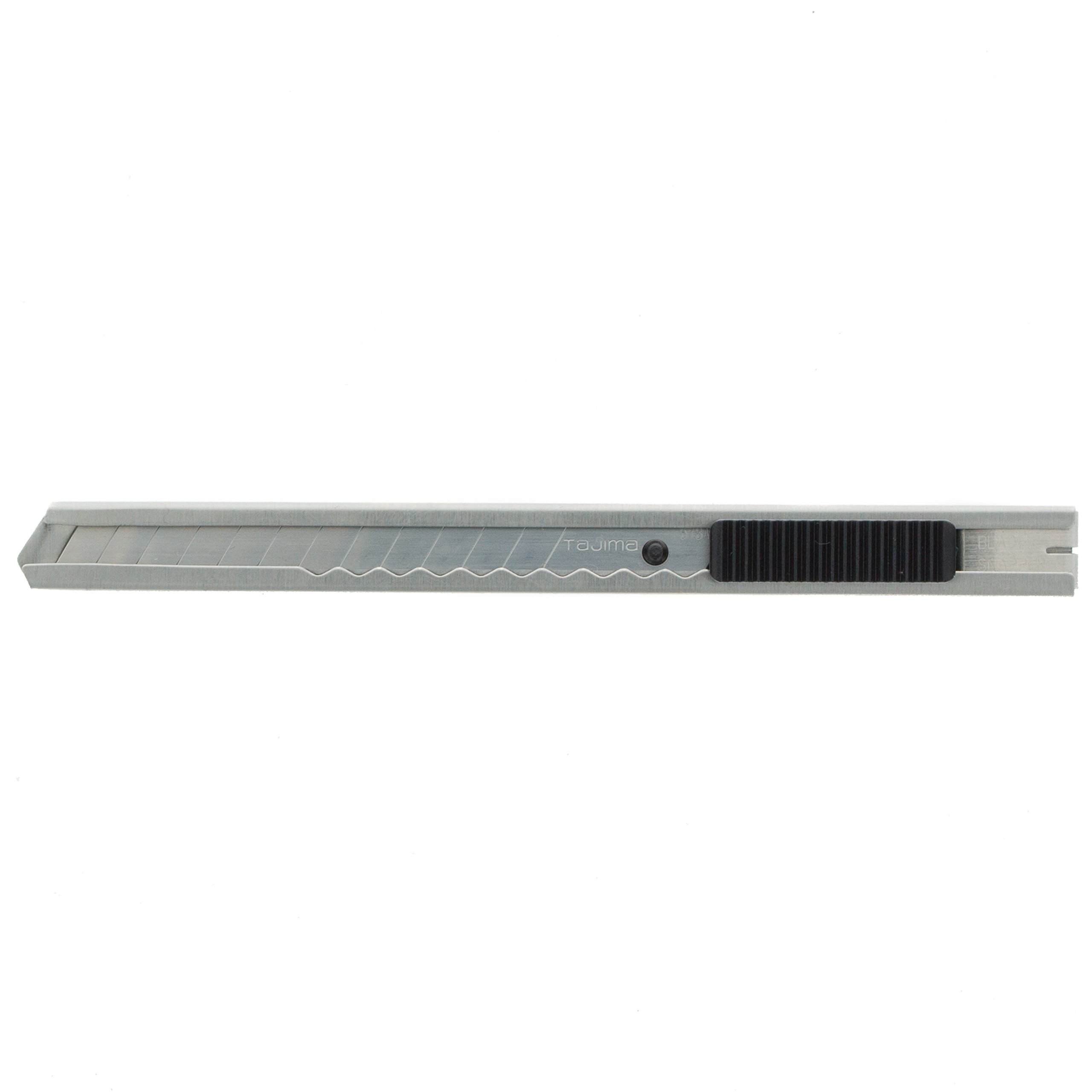 Couteau Coulissant Tajima Razor Black - Lame Snap-off 25mm, Verrouillage Automatique, Poignée Ergonomique