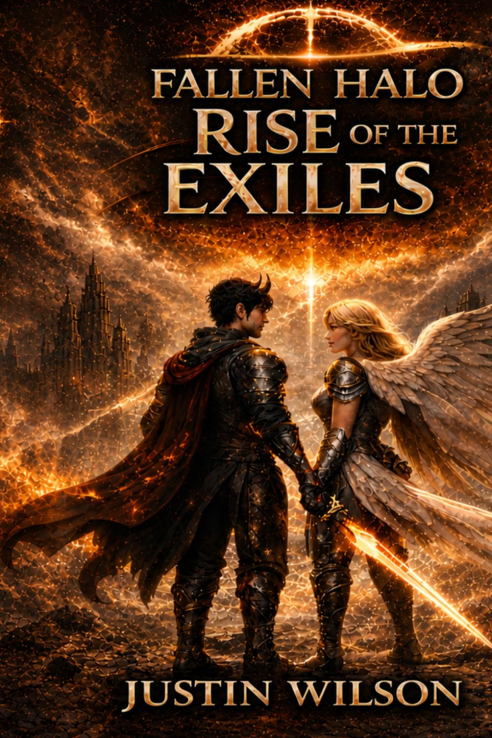 Fallen Halo: Rise of the Exiles: Book 2 of the Fallen Halo Series – An Epic Dark Fantasy of Angels, Demons, and War