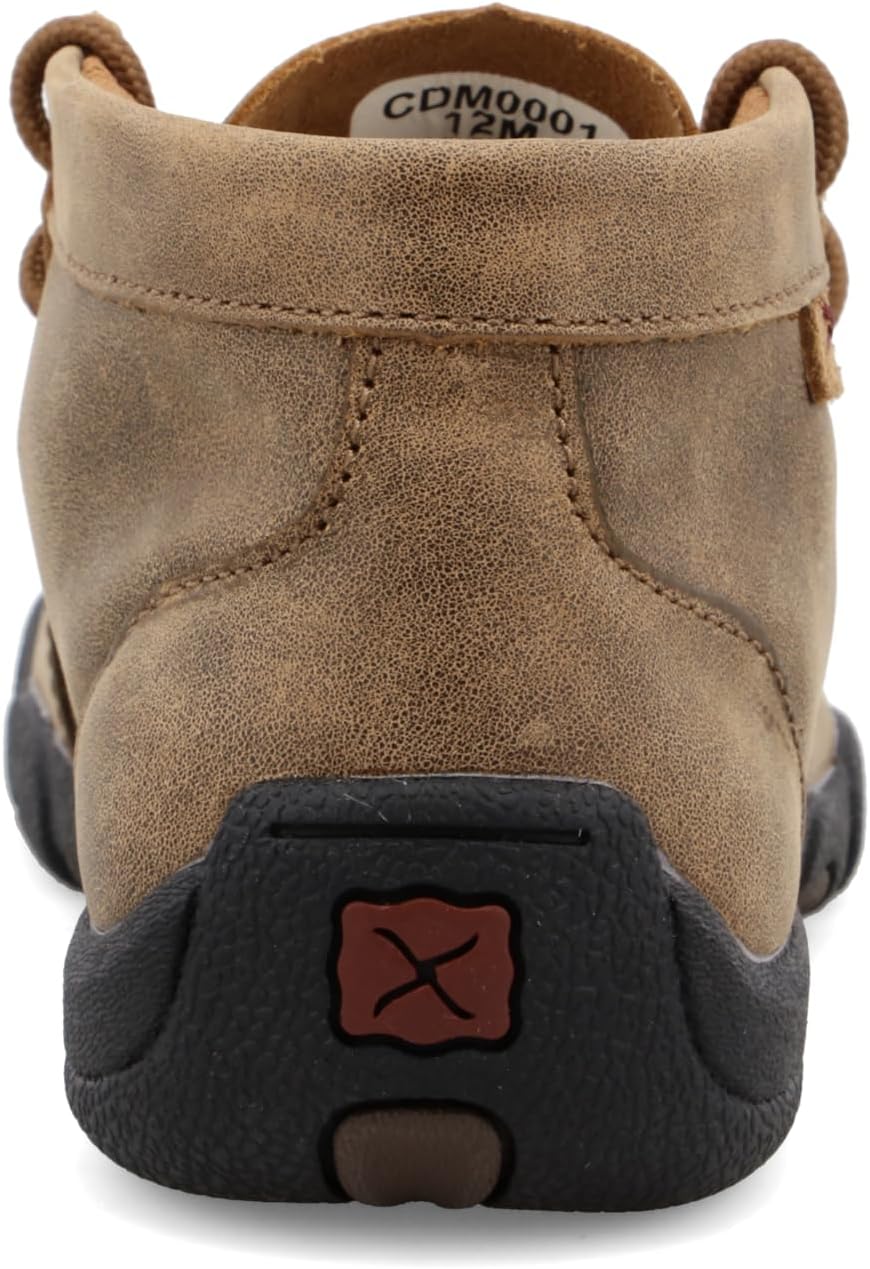 Twisted X Unisex Handcrafted Casual Laced Driving Moc for Toddler/Little Kid