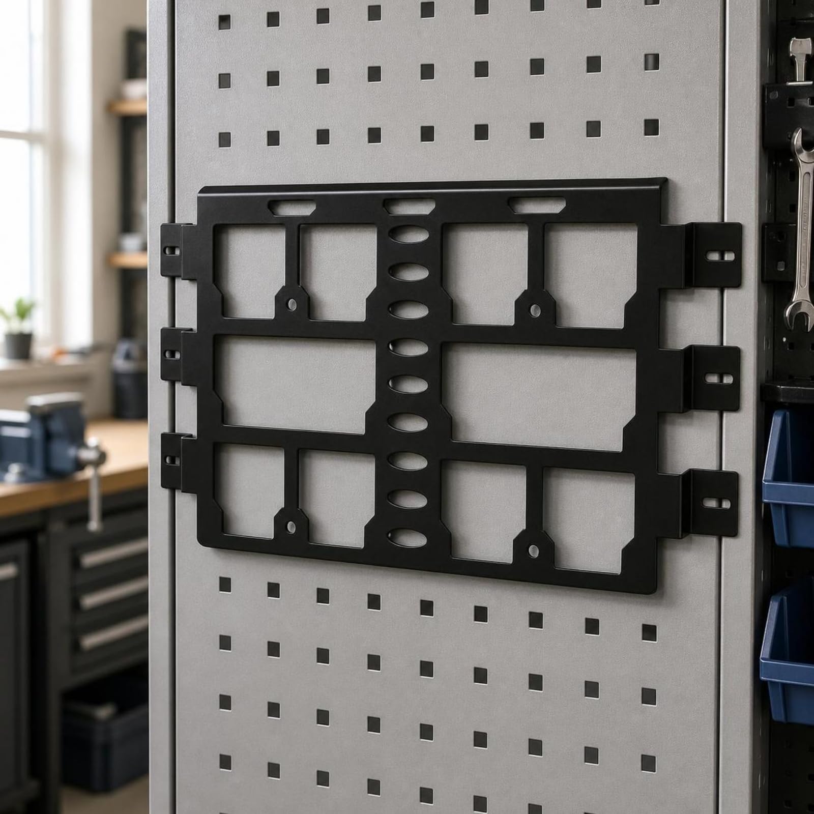 2 Stück Montageplatte aus Metall
