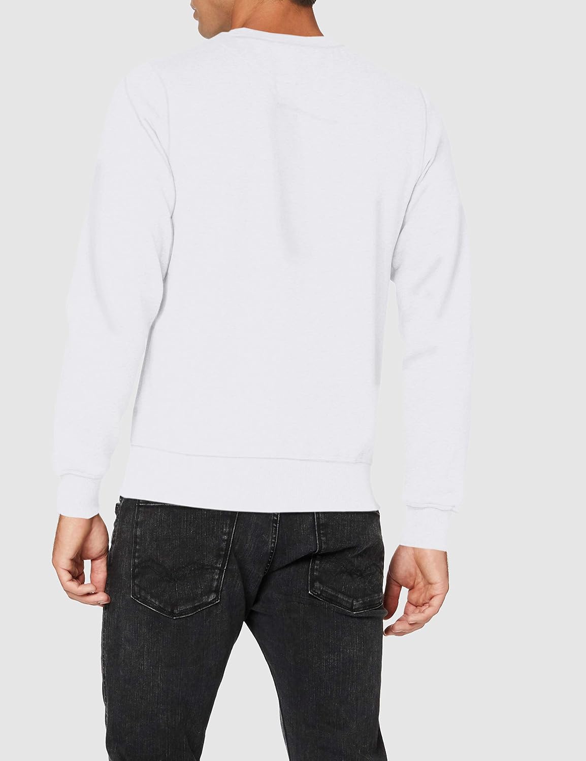 Build Your Brand Premium Crewneck Sweat-Pullover Men image 2