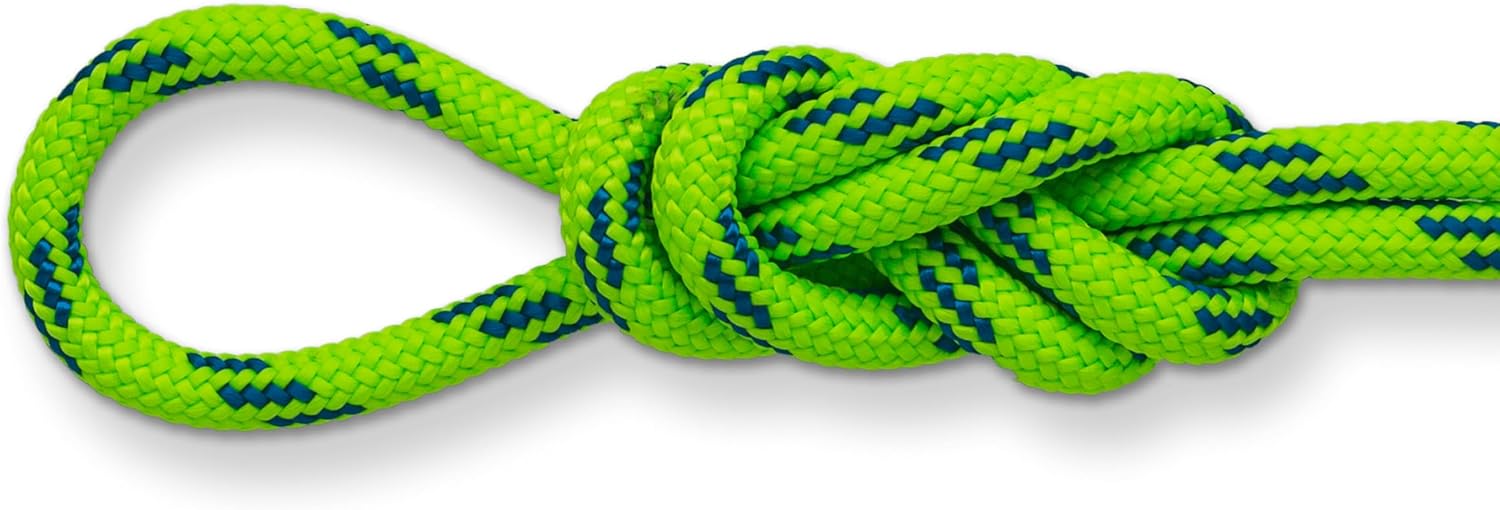 MAXIM 7mm Polyester Accessory Cord for Climbing and Utility - Green and Blue - 300 Feet