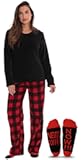 Ultra-Soft Women’s Pajama Pant Set - Nightgown with Matching Socks