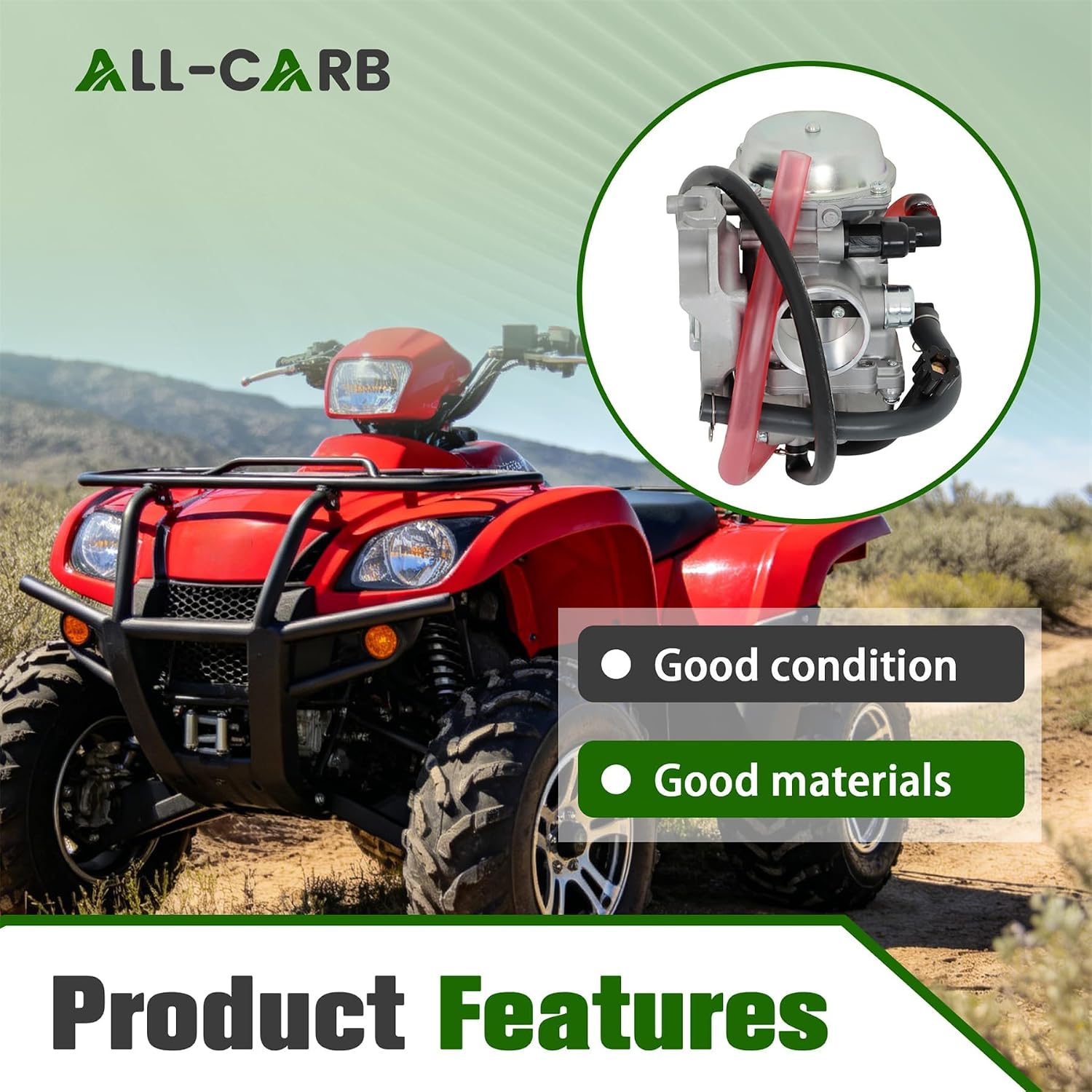 ALL-CARB Carburetor Replacement for ArcticCat 250 300 Replacement for 0470-448 Carb 2x4 4x4 2001 2002 2003 2004 2005