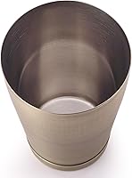 Vista 4 de Barfly - Coctelera con lata pequeña, 18 onzas (532 ml), oro antiguo