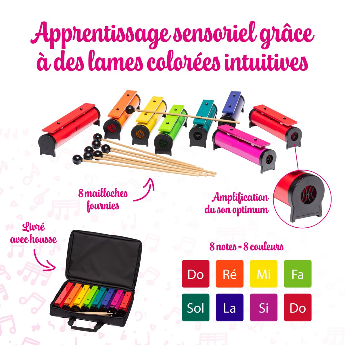 Fuzeau 9930 Classic Metallonotes bag
