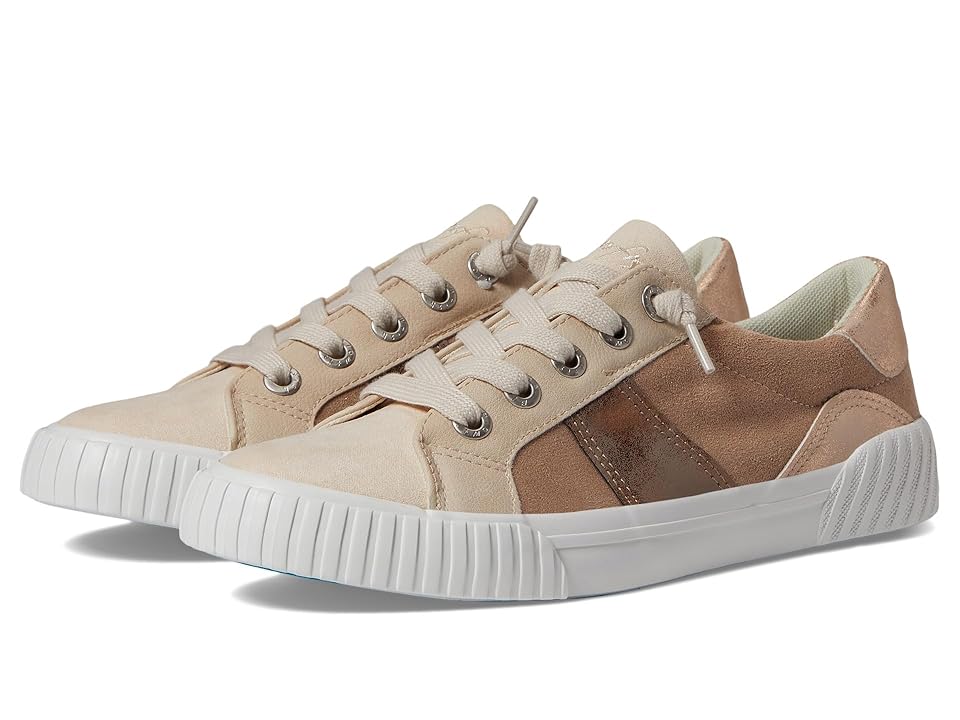 Blowfish Malibu Wave-B (Sand/Gold Micro Suede/Rose Gold Bronze Orbit/Ella) Women's Shoes INTERNATIONAL SHIPPING