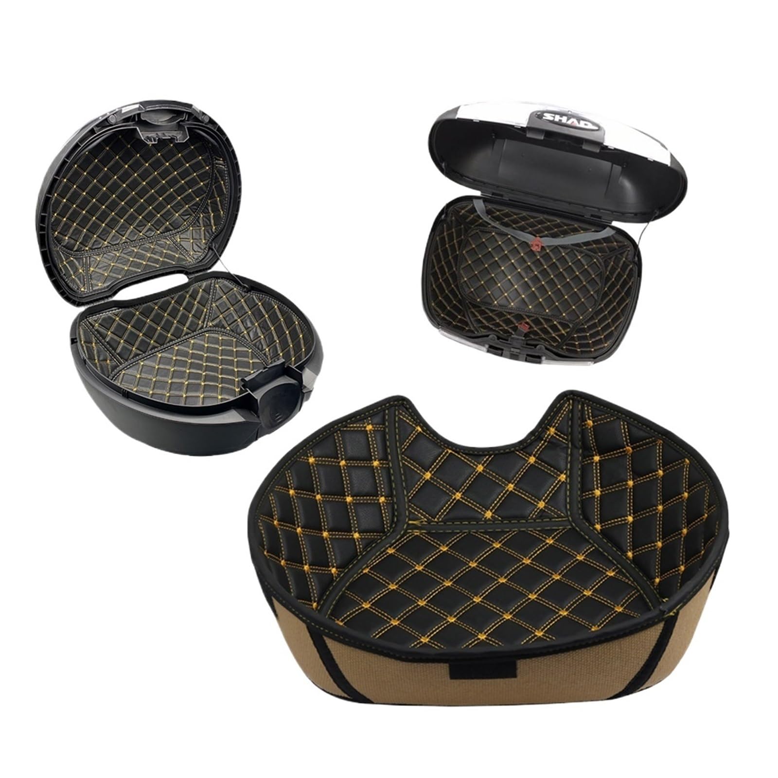 Fodera Baule Moto Per SHAD SH26 SH29 SH33 SH34 SH39 SH40 SH45 SH48 SH59X Rivestimento per baule Contenitore interno per bagagliaio