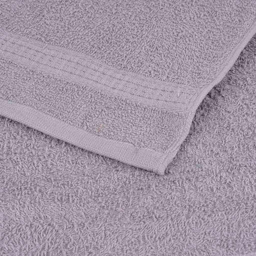 Frogn - Juego de toallas de baño (2 unidades, 100 x 150 cm, 360 g/m²), color gris