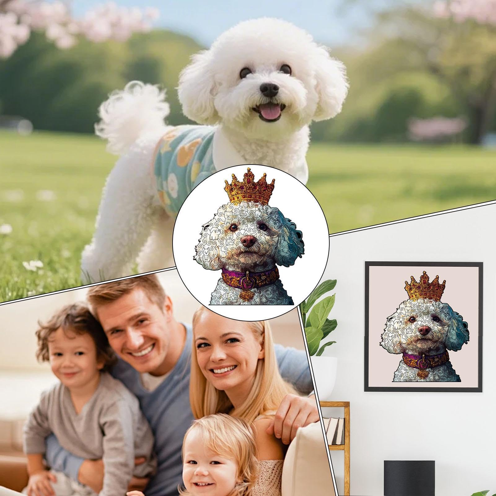 Puzzle in Legno di Cani per Adulti Puzzle Animali