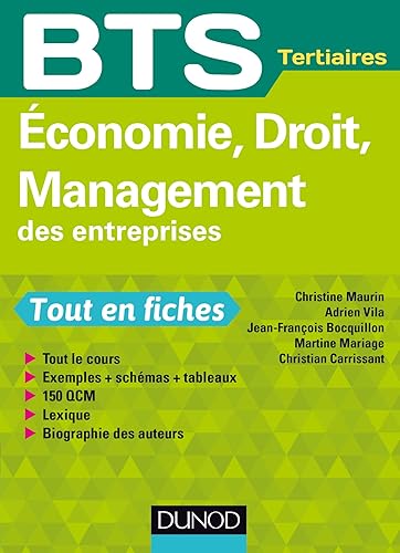Economie, Droit, Management des entreprises - BTS Tertiaires: BTS Tertiaires