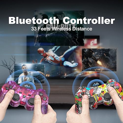 Miniatura 4 de Puning Controlador inalámbrico para controlador P3 controlador inalámbrico con joystick mejorado cielo y arte