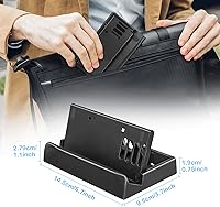 Vista 6 de marspell Base de soporte para cubierta de vapor, soporte plegable ajustable mejorado compatible con consola de cubierta de vapor de válvula