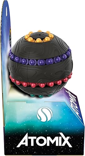 Miniatura 14 de Hasbro Gaming Atomix - Juego para niños, adolescentes y adultos, rompecabezas de bola y juguete para ansiedad, 1 jugador, actividades portátiles de