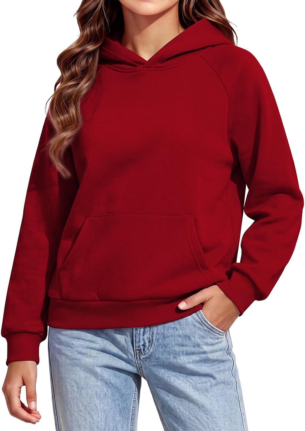 blibean Tween Girls Sweatshirt Long Sleeve Pullover Hoodies Size 6-15