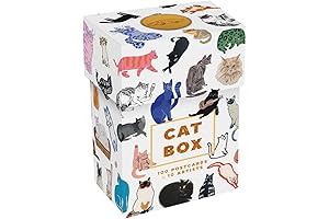 Princeton Architectural Press Cat Box: Collection of 100 Postcards by 10 Artists