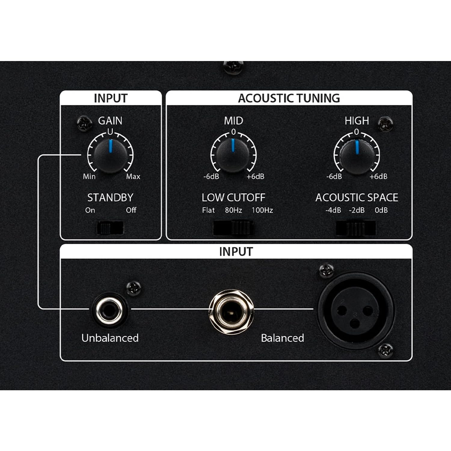 PreSonus Eris Pro 8 - Altavoces activos para monitor de estudio (1 par, con soporte keepdrum de palisandro)