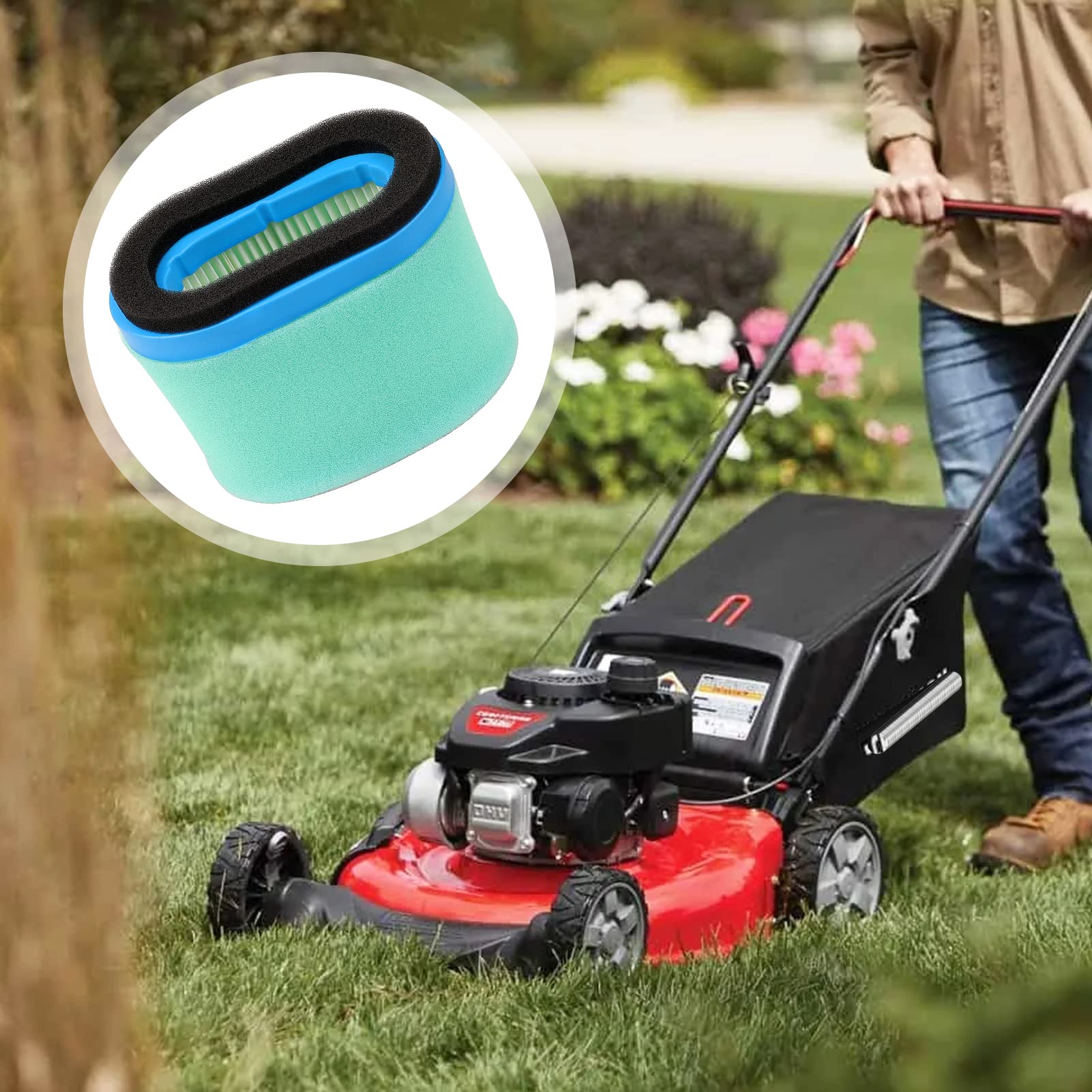 Filtro Aria Originale Briggs & Stratton Intek 5.5 - 6.5 697029 690610 - ATM Ricambi - Foto 9