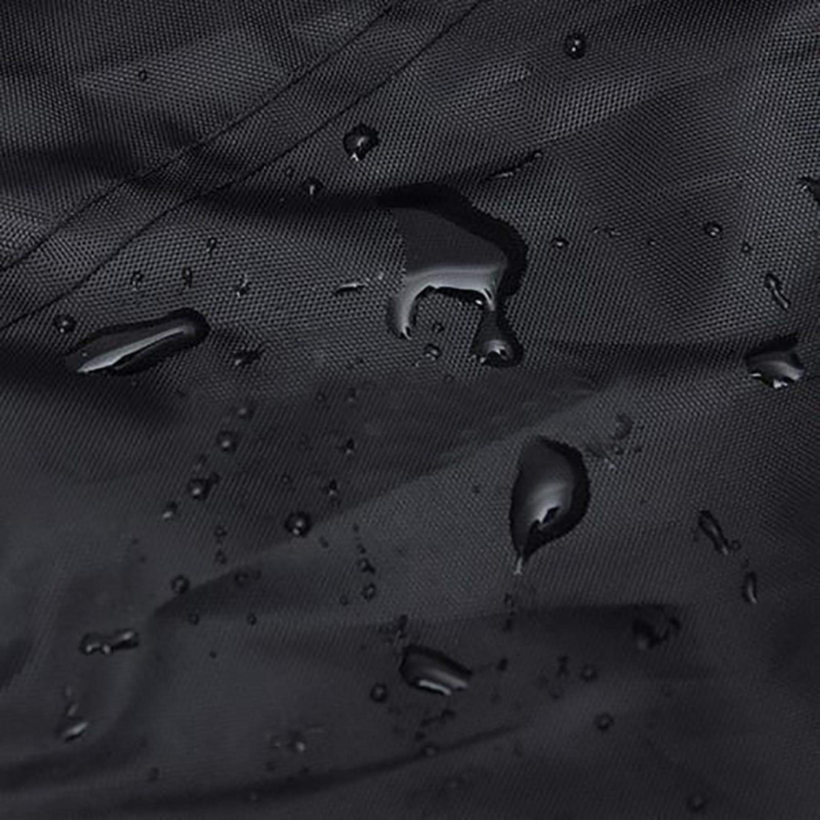 Housse De Protection Imperméable Pour Chaise Longue De Jardin - Tissu Polyester 190T - Anti-UV Et Coupe-vent Avec Grilles D'aération