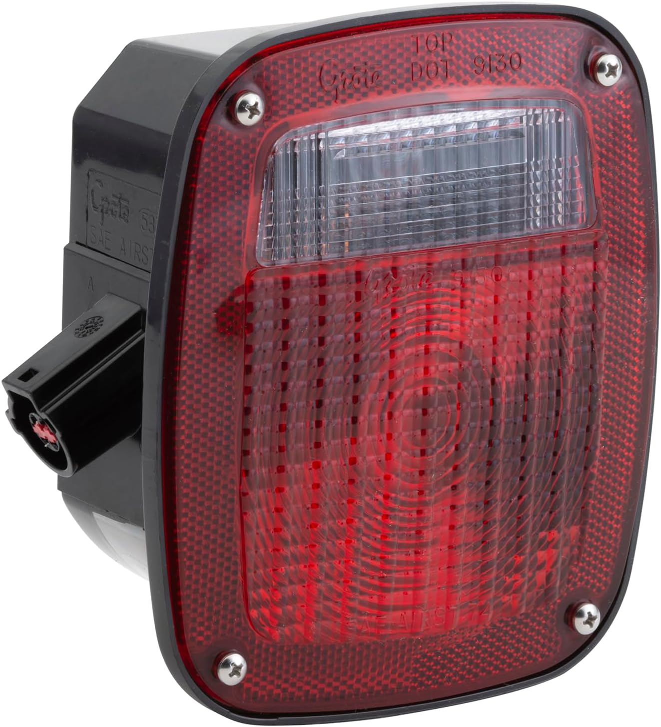 Grote 53792 Ford Stop Tail Turn Box Light, LH with License Window