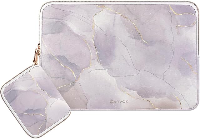 ARVOK 13 13.3 14 inch Laptop Sleeve Case for MacBook Air/Pro 13/14[2023 Upgrade Version]Water-Resistant Notebook Computer/Tablet Pouch Cover with Extra Bag for Samsung HP MacBook Dell Lenovo ASUS Acer