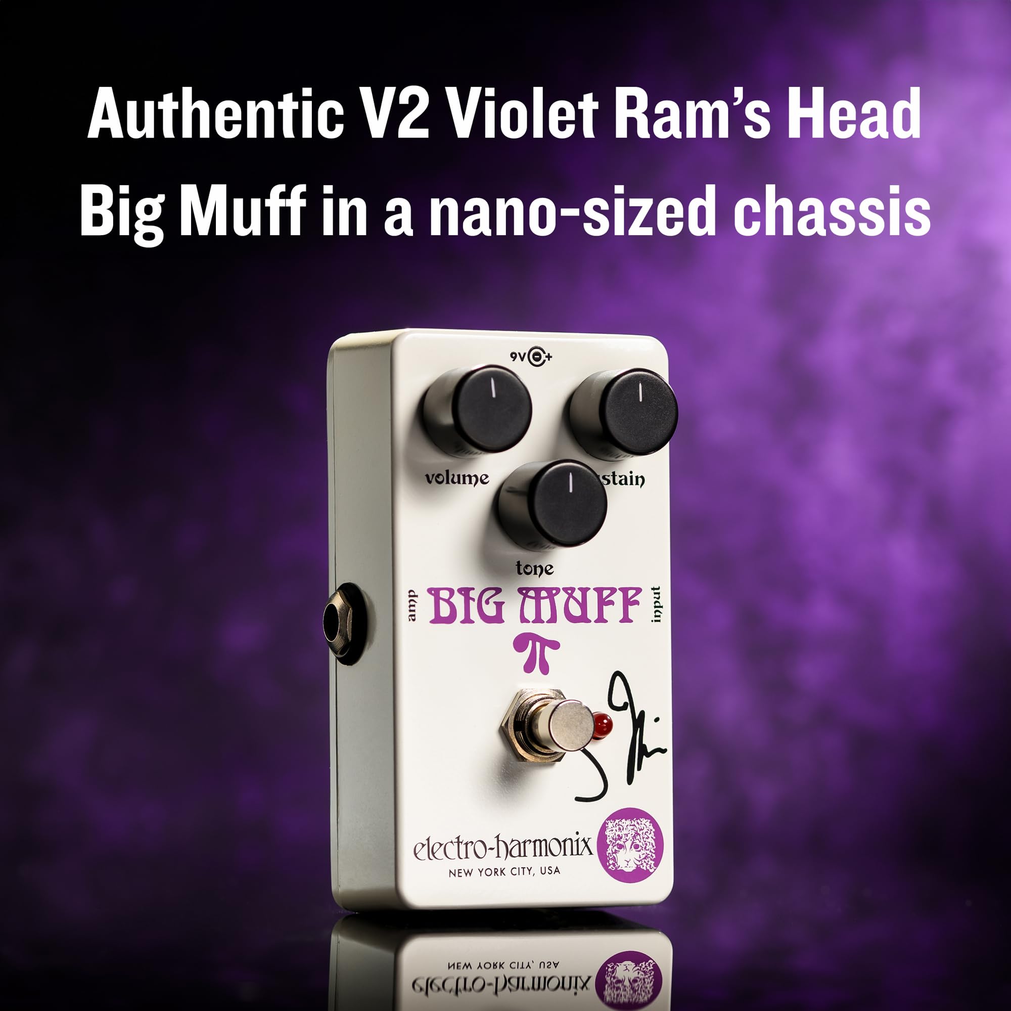 j mascis ram's head BIG MUFF　現物のみ　美品！ Amazon | Electro Harmonix J MASCIS RAM'S HEAD BIGMUFF PI ファズ