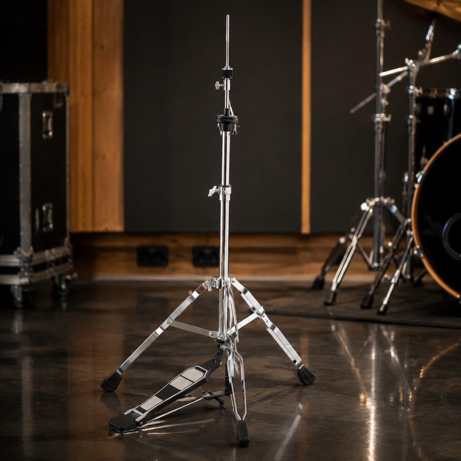 TISHITA Soporte Charles Reforzado | Estable, Soporte Charles con Trípo, Resistente, para Conciertos, Bateristas