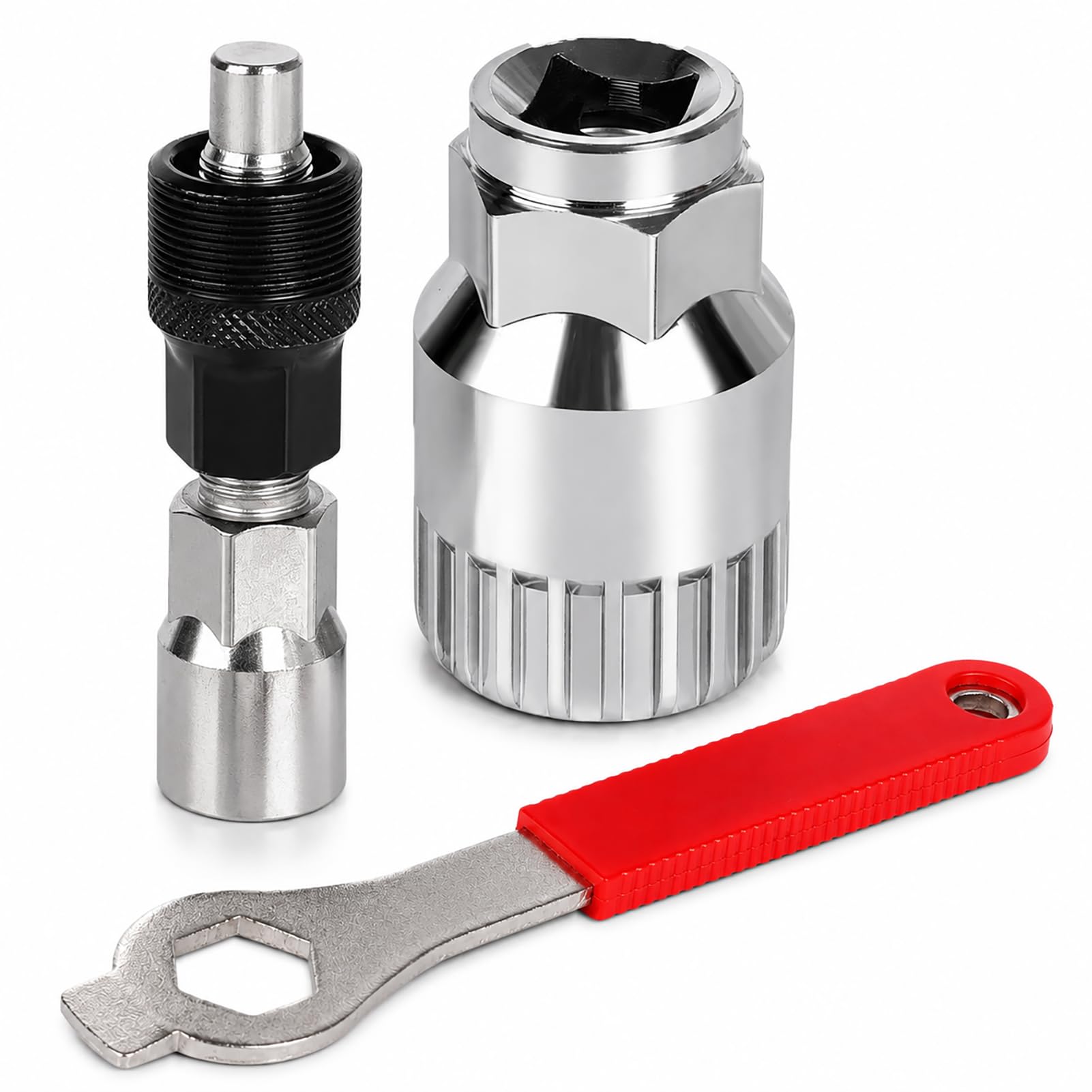 Bike Crank Puller Tool, Bicycle Crank with Bottom Bracket Removal Tool