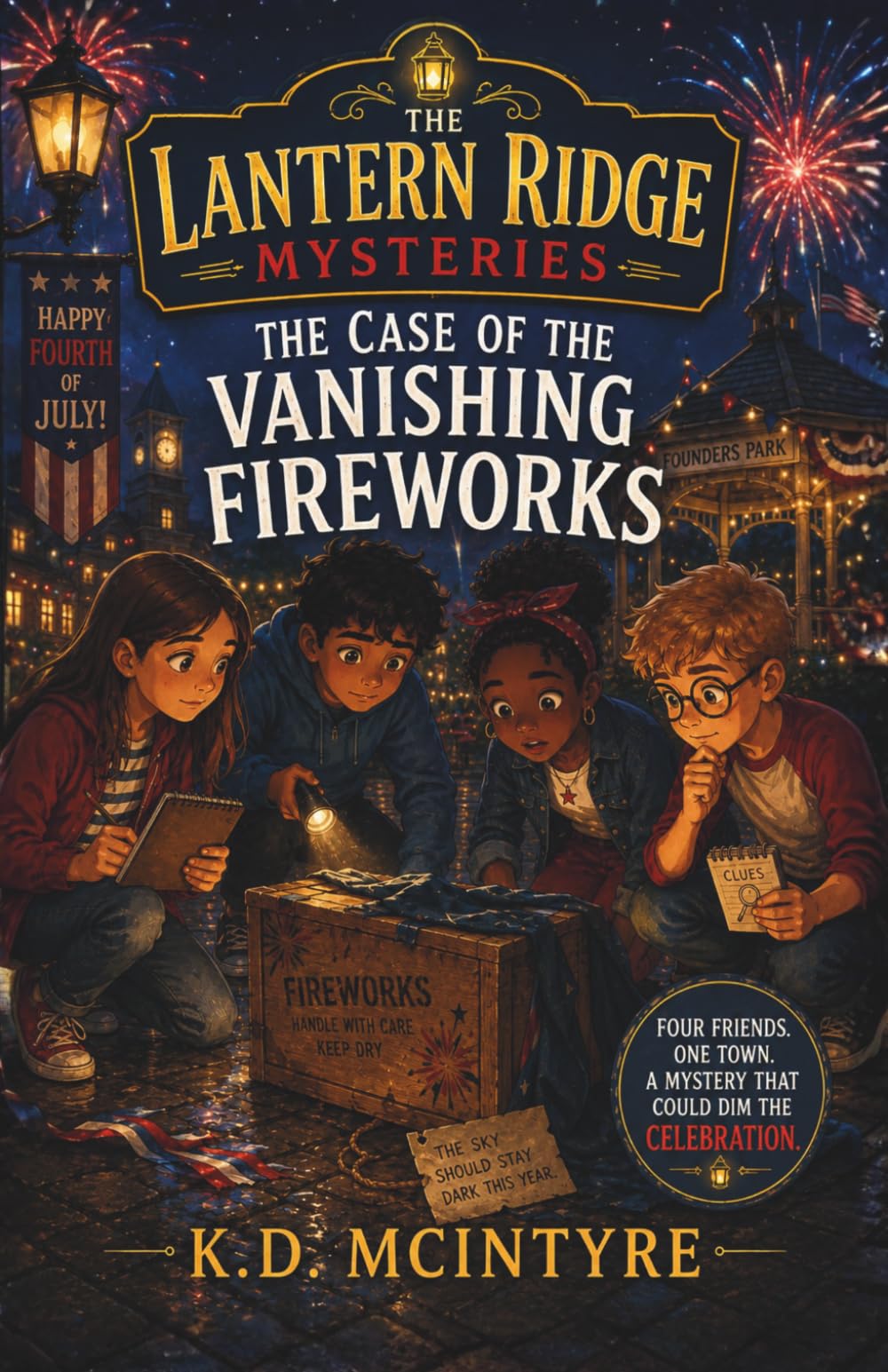 The Case of the Vanishing Fireworks (The Lantern Ridge Mysteries)