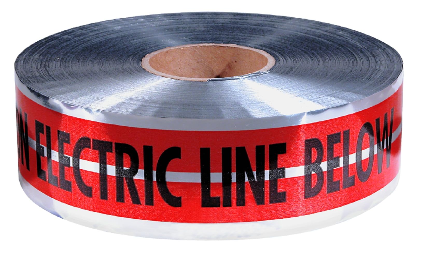 Empire Level 31-107 Magnatec Premium Detectable Underground Tape, Caution Electric Line Below, 3-Inch by 1000-Feet, Red